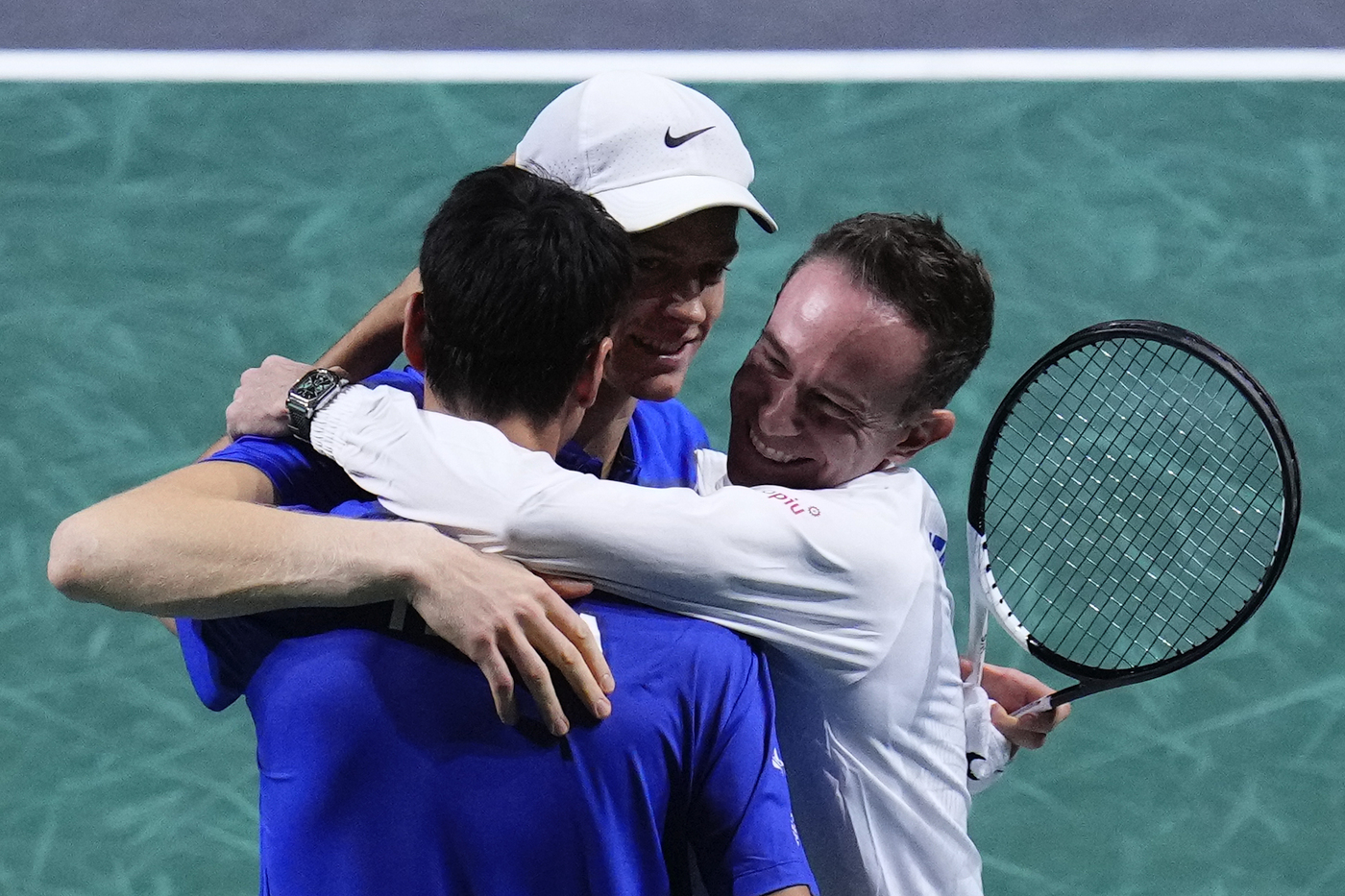Tennis, anno d’oro dell’Italia con super Sinner