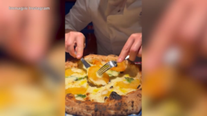 Gino Sorbillo presenta la sua pizza all’ananas