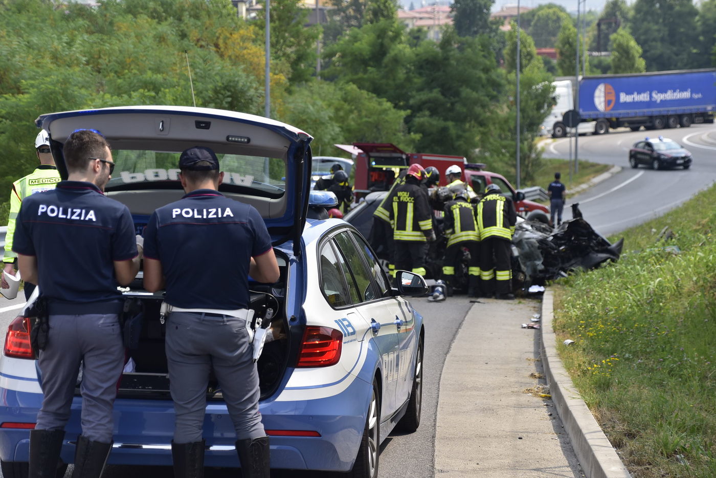 incidenti stradali 5 giovani vittime nel weekend