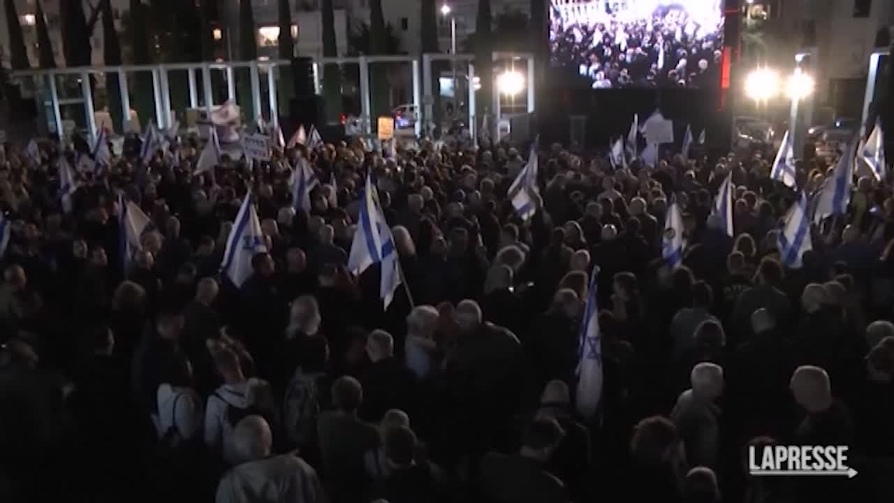 VIDEO In Migliaia In Piazza A Tel Aviv Contro La Guerra