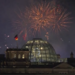 Capodanno a Berlino, migliaia di tedeschi in piazza