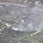 Terremoto Giappone, la devastazione a Ishikawa vista dall’alto