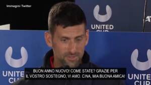 Djokovic parla in cinese: il video diventato virale sul web