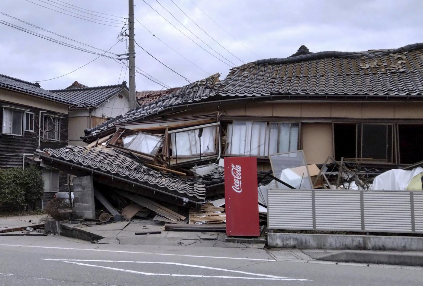 Terremoto Giappone, bilancio vittime si aggrava a 73
