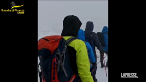 L’Aquila, escursionisti evacuati con intervento Soccorso alpino gdf