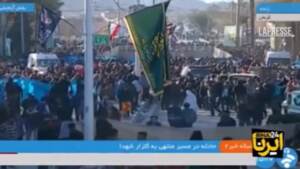 Iran, esplosioni a tomba Soleimani: le immagini della tv di Stato