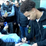 Inter, selfie e autografi per Buchanan a Milano