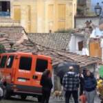 Crollo palazzina a Canale Monterano: le immagini e le testimonianze