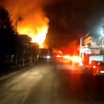 Torino, in fiamme fabbrica a Borgaro