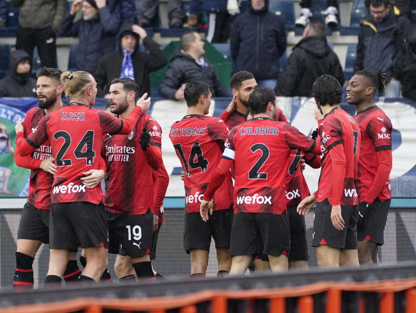 Il Milan sconfigge 3-0 l’Empoli al Castellani Il Milan sconfigge 3-0 l’Empoli al Castellani