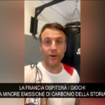 Olimpiadi Parigi 2024, Macron: “Saranno i Giochi più green della storia”