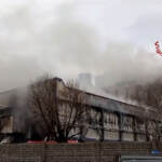 Varese, incendio in cementificio a Caravate