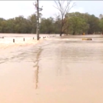 Alluvione in Australia, terreni ricoperti da fango e acqua