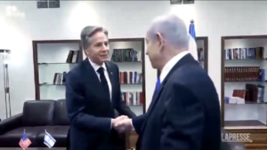 Israele, incontro Blinken-Netanyahu a Tel Aviv