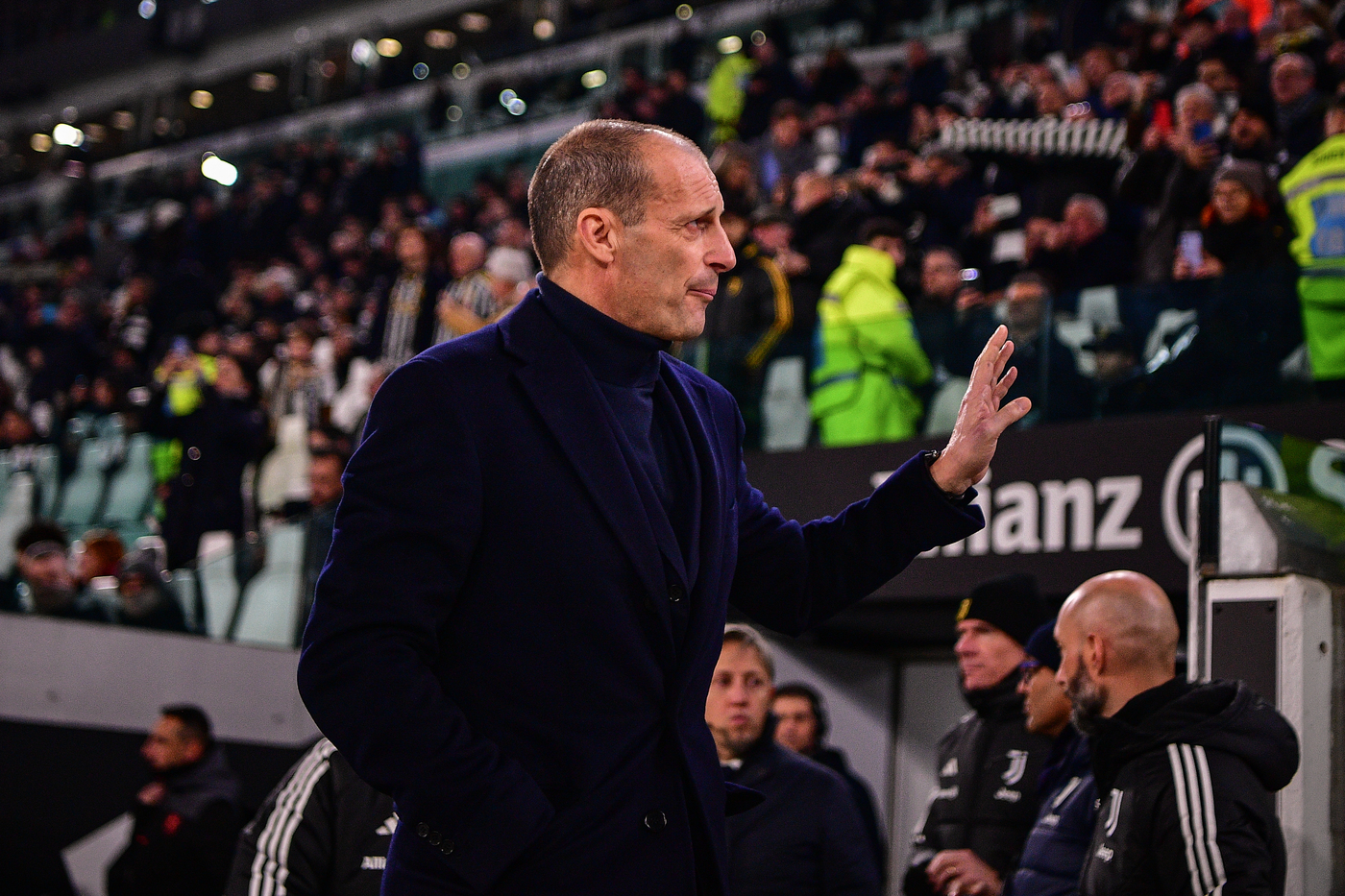 Juventus-Frosinone, Allegri festeggia 400 panchine in bianconero