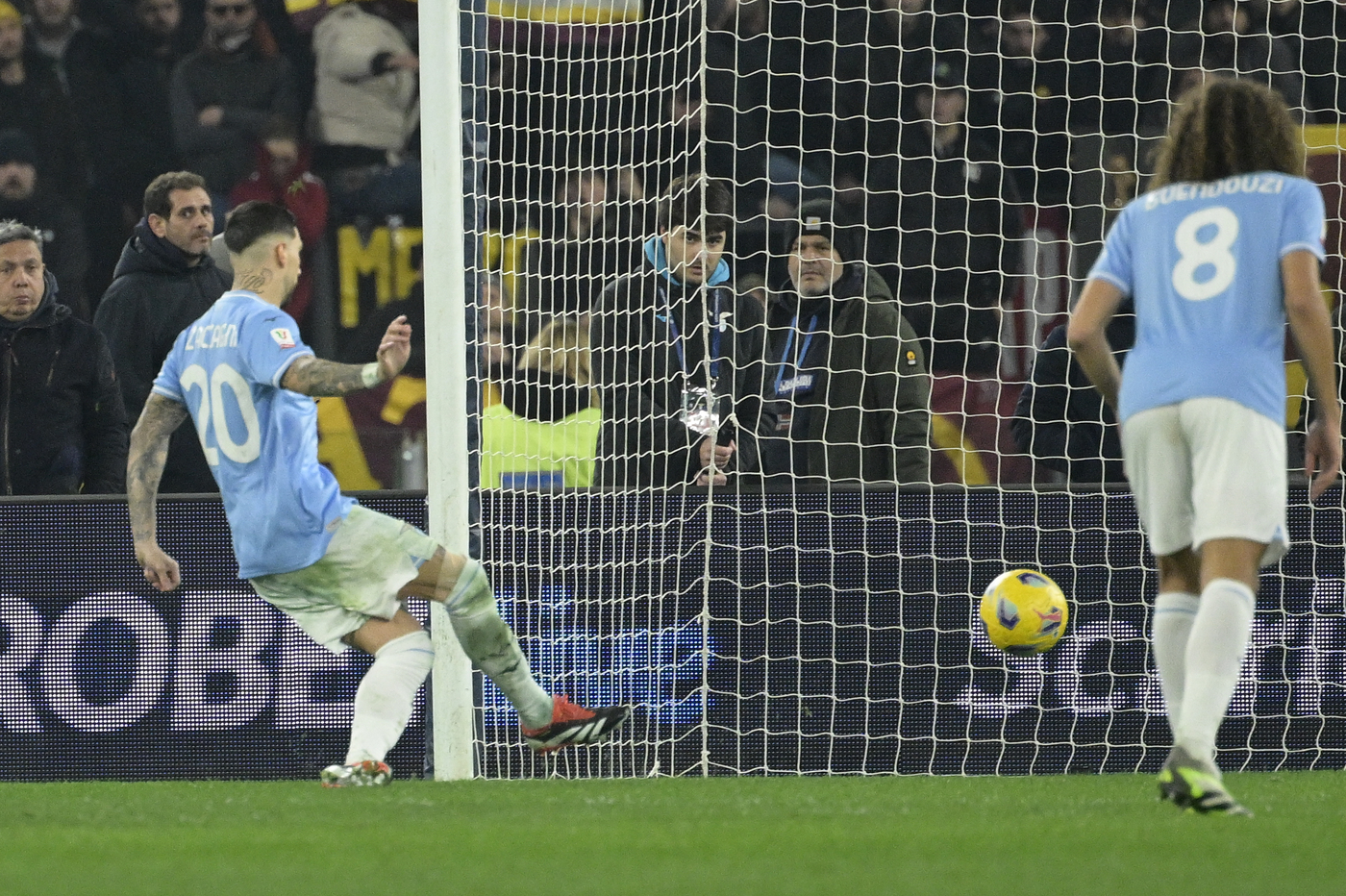 Lazio-Roma 1-0, biancocelesti in semifinale di Coppa Italia