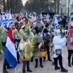 L’Aja, manifestazione pro Israele contro accuse di genocidio