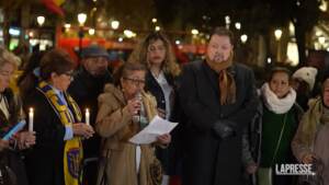 Barcellona, ecuadoregni in protesta contro le violenze nel paese sudamericano