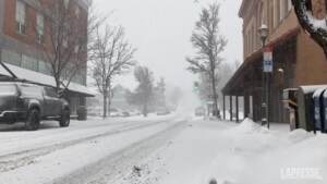 Usa, neve alta in Arizona: allerta nello Stato