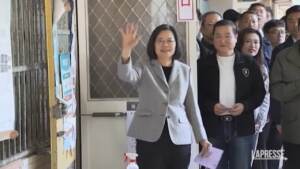 Taiwan, la presidente uscente: “Invito tutti ad andare a votare”