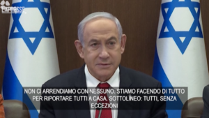 Israele, Netanyahu: “Il conflitto durerà ancora molti mesi”