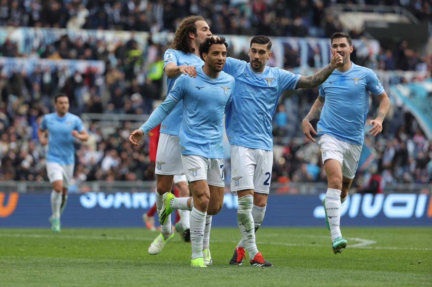 La Lazio batte il Lecce e sale al quinto posto