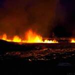 Islanda, nuova eruzione: fiumi di lava dal vulcano
