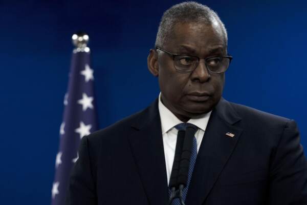Tel Aviv - Conferenza congiunta del ministro della Difesa israeliano Gallant e del segretario alla Difesa USA Austin