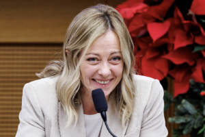 Conferenza stampa di fine anno del presidente del Consiglio Giorgia Meloni