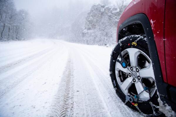 Nevicata nelle valli Monregalesi