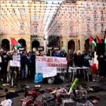 Torino, flash mob a sostegno del popolo palestinese
