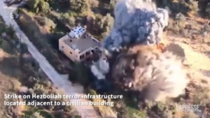 Israele, diffuso video degli attacchi dell’Idf in Libano