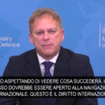 Mar Rosso, ministro Difesa Gb: “Libertà navigazione non può essere ostacolata dagli Houthi”