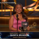 Emmy, Quinta Brunson miglior attrice: in lacrime durante la premiazione