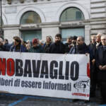 Pescara, sit-in giornalisti contro ‘legge bavaglio’