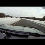 Usa, cavallo corre in autostrada in Tennessee: dash cam polizia riprende la scena