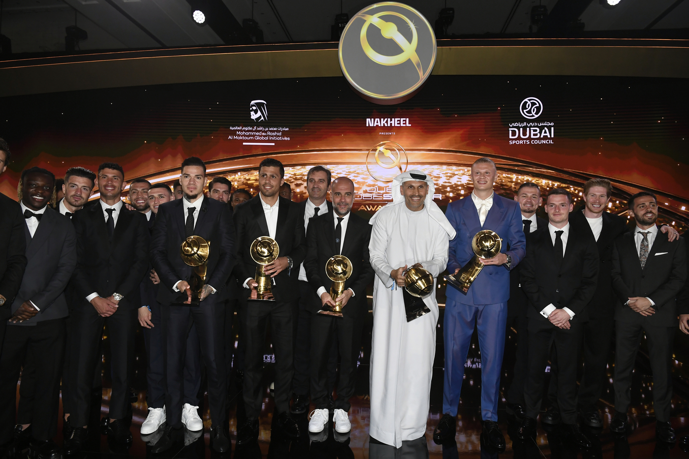 Globe Soccer Awards, le stelle del calcio sfilano a Dubai