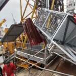 Monfalcone, crolla ponteggio nel cantiere navale: un operaio è in gravi condizioni