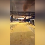 Russia, fiamme in terminal gas vicino San Pietroburgo