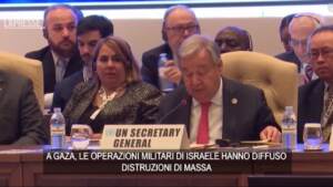 Guterres: “A Gaza uccisioni civili strazianti e senza precedenti”