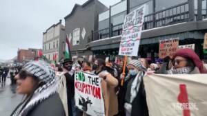 Usa, manifestazione al Sundance Festival per cessate il fuoco a Gaza