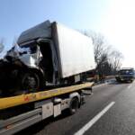 Incidente tra camion sull’A1, riaperto il tratto tra Ferentino e Pontercorvo