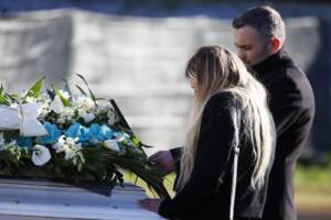 Roma, allo stadio di Valmontone i funerali di Alexandru Ivan
