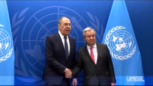Russia-Onu, a New York l’incontro tra Guterres e Lavrov