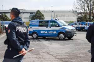 Inaugurazione della nuova infermeria veterinaria della Questura di via Cagni a Milano