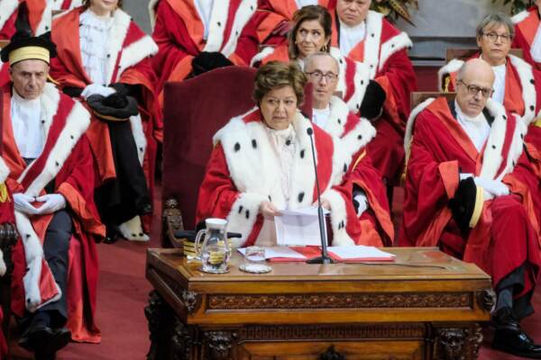 Roma, Suprema Corte di Cassazione, inaugurazione dell’anno giudiziario 2024