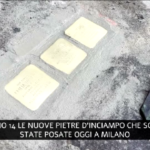 Giorno memoria, a Milano 14 nuove pietre d’inciampo