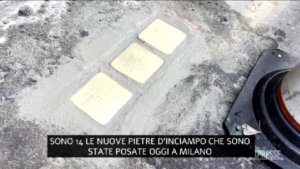 Giorno memoria, a Milano 14 nuove pietre d’inciampo