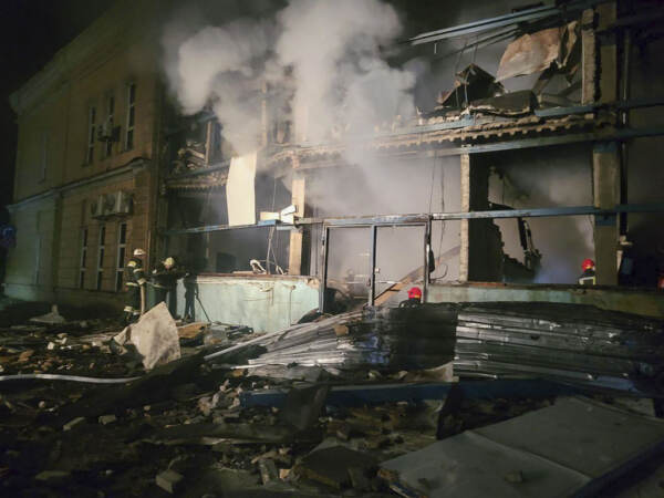 Ucraina, droni russi su Odessa nella notte: 2 vittime