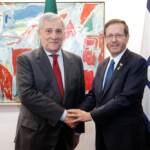 Medioriente, Tajani incontra presidente israeliano Herzog